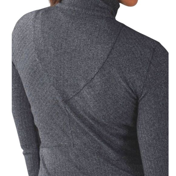 LULULEMON ATHLETICA Kanto Catch Me 1/2 Zip Pullover Size 8 - Picture 3 of 8